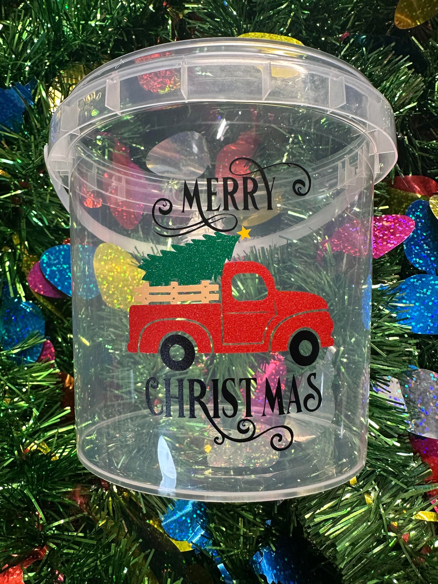 1 1/2 lb Christmas Gummy Bucket