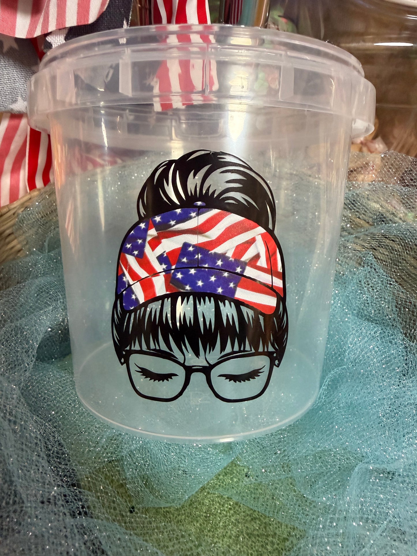 1 1/2 lb Summer and 4th of July Buckets