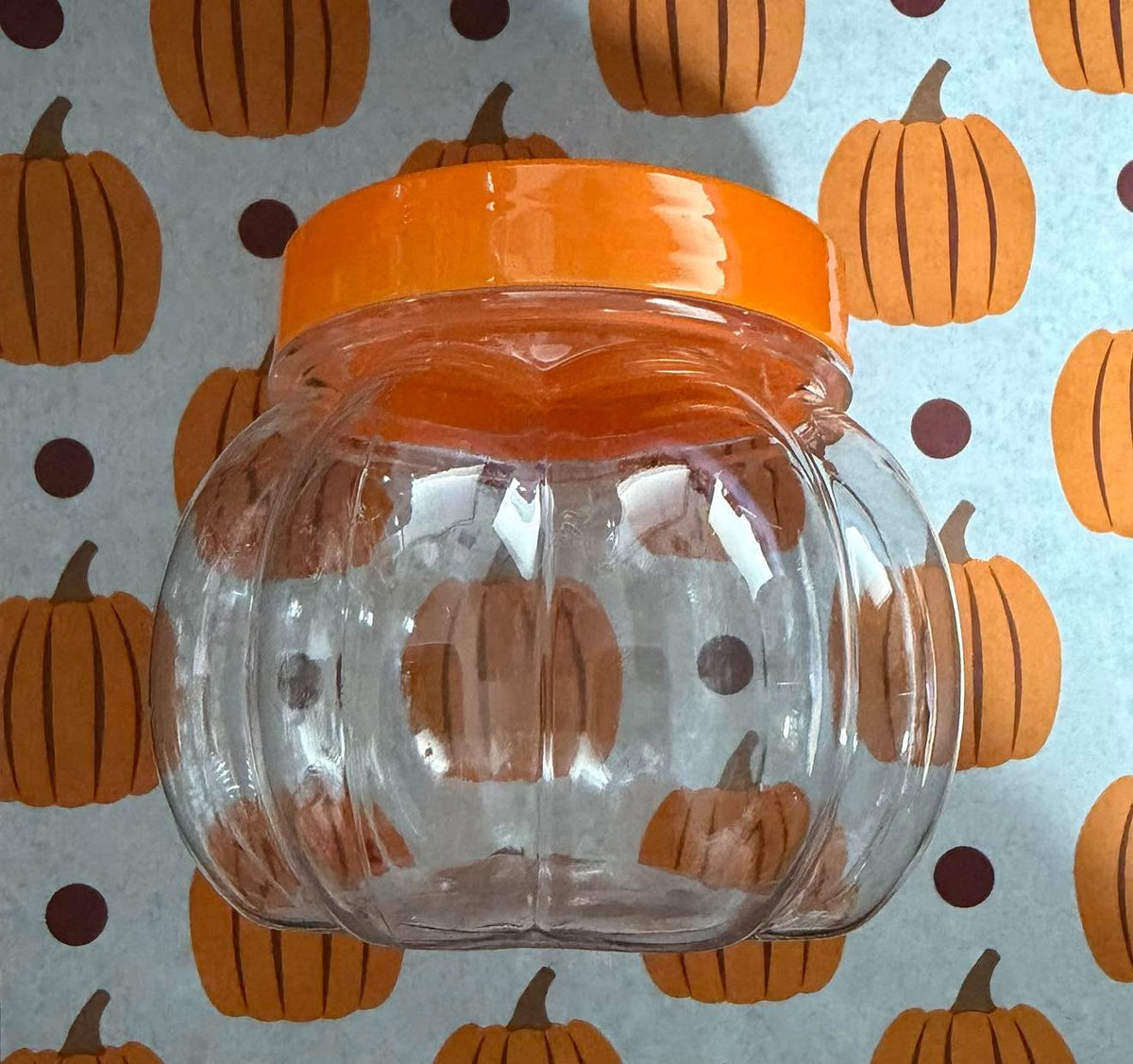 Tester Fall Gummy Pumpkin Jars
