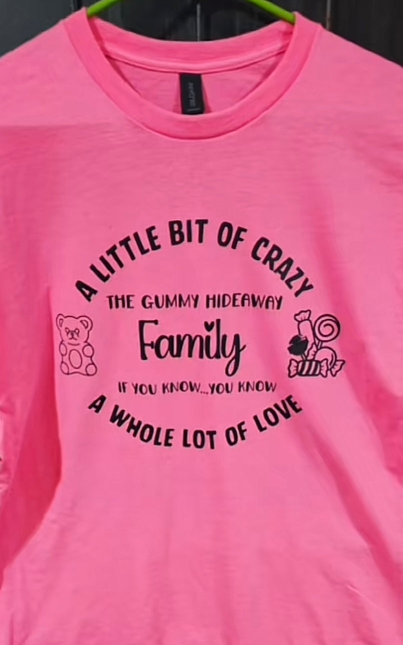 Hideaway Family T-Shirt 2XL/3XL/4XL/5XL