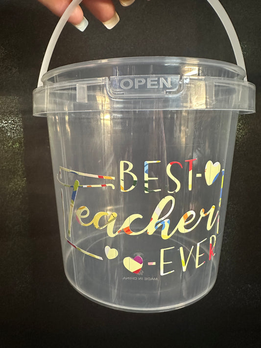 1 1/2lb Teacher Appreciation Bucket