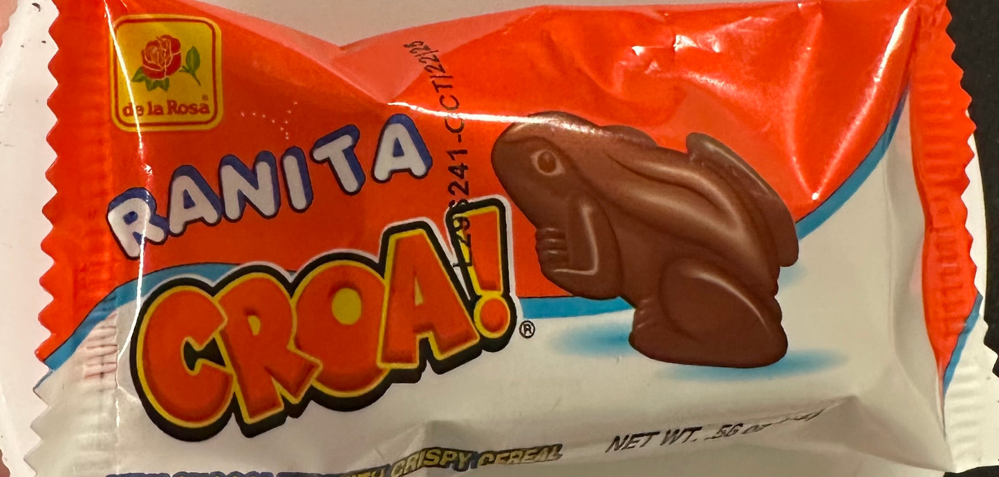 Milk Chocolate Crispy Frogs (Ranita CROA!)