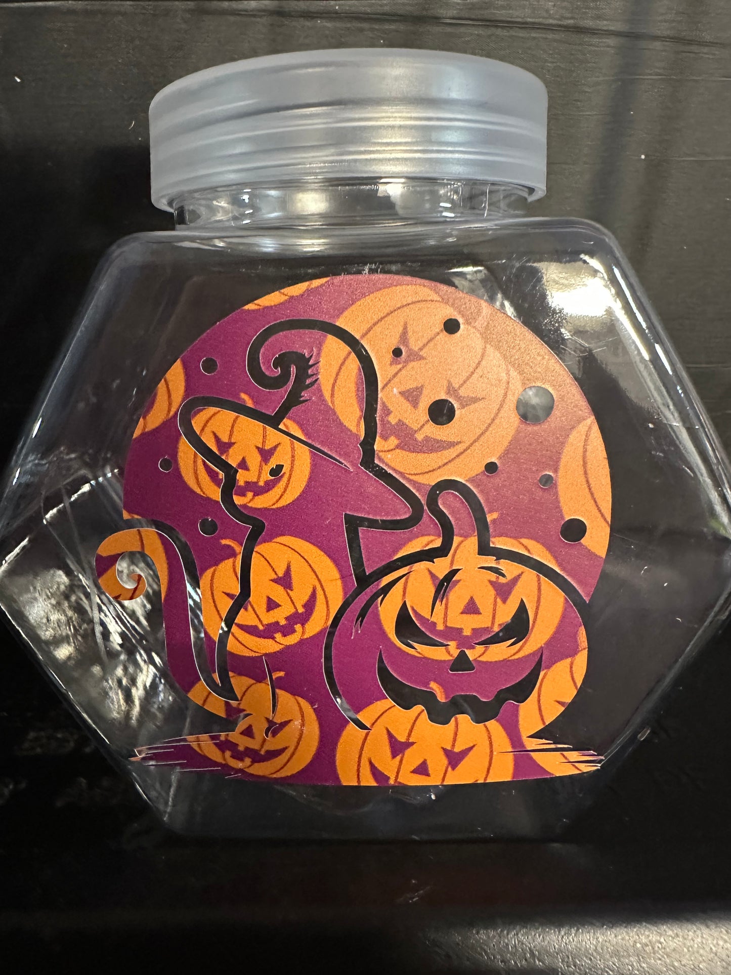 1 lb Hexagon Jar