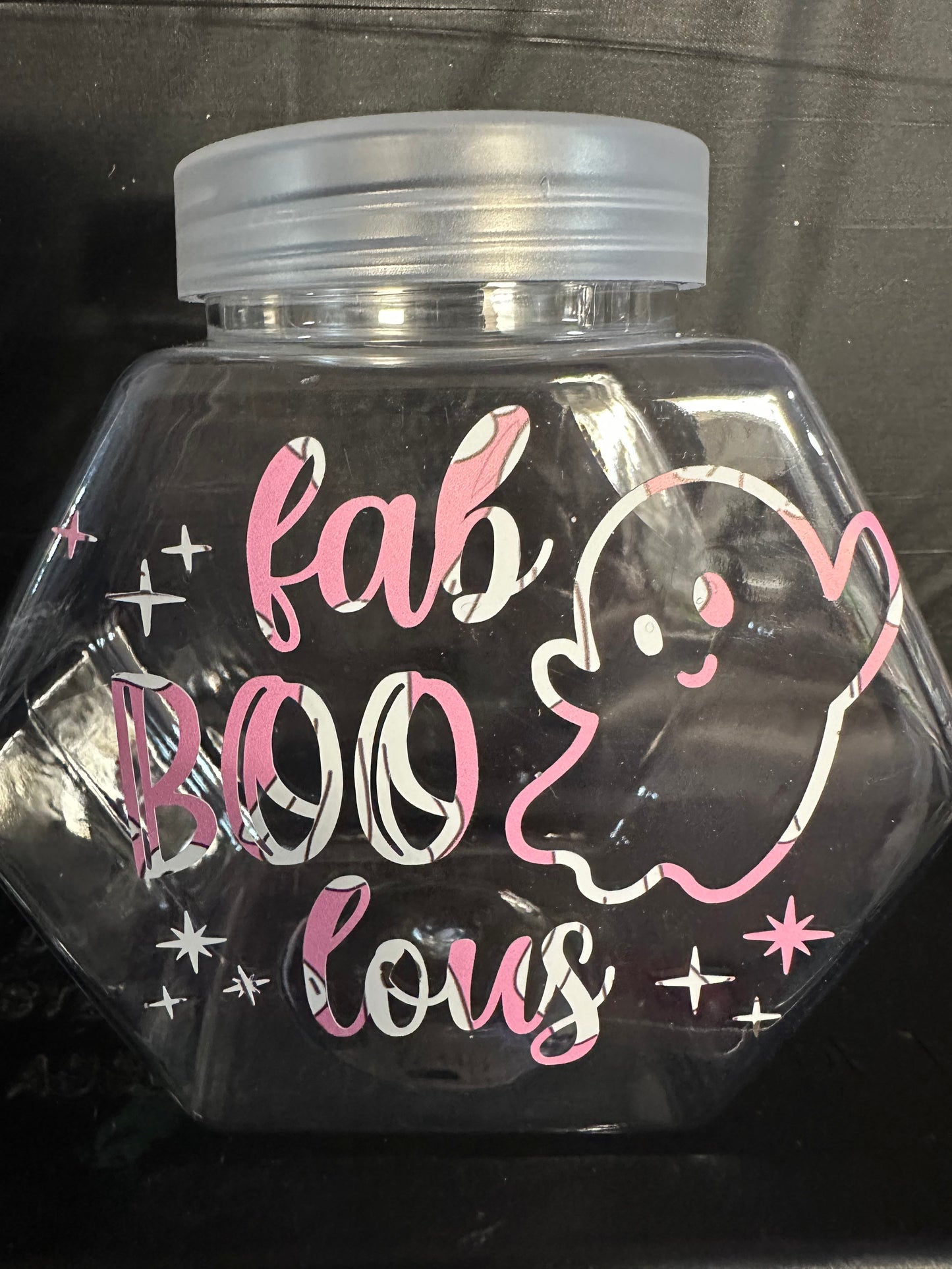 1 lb Hexagon Jar