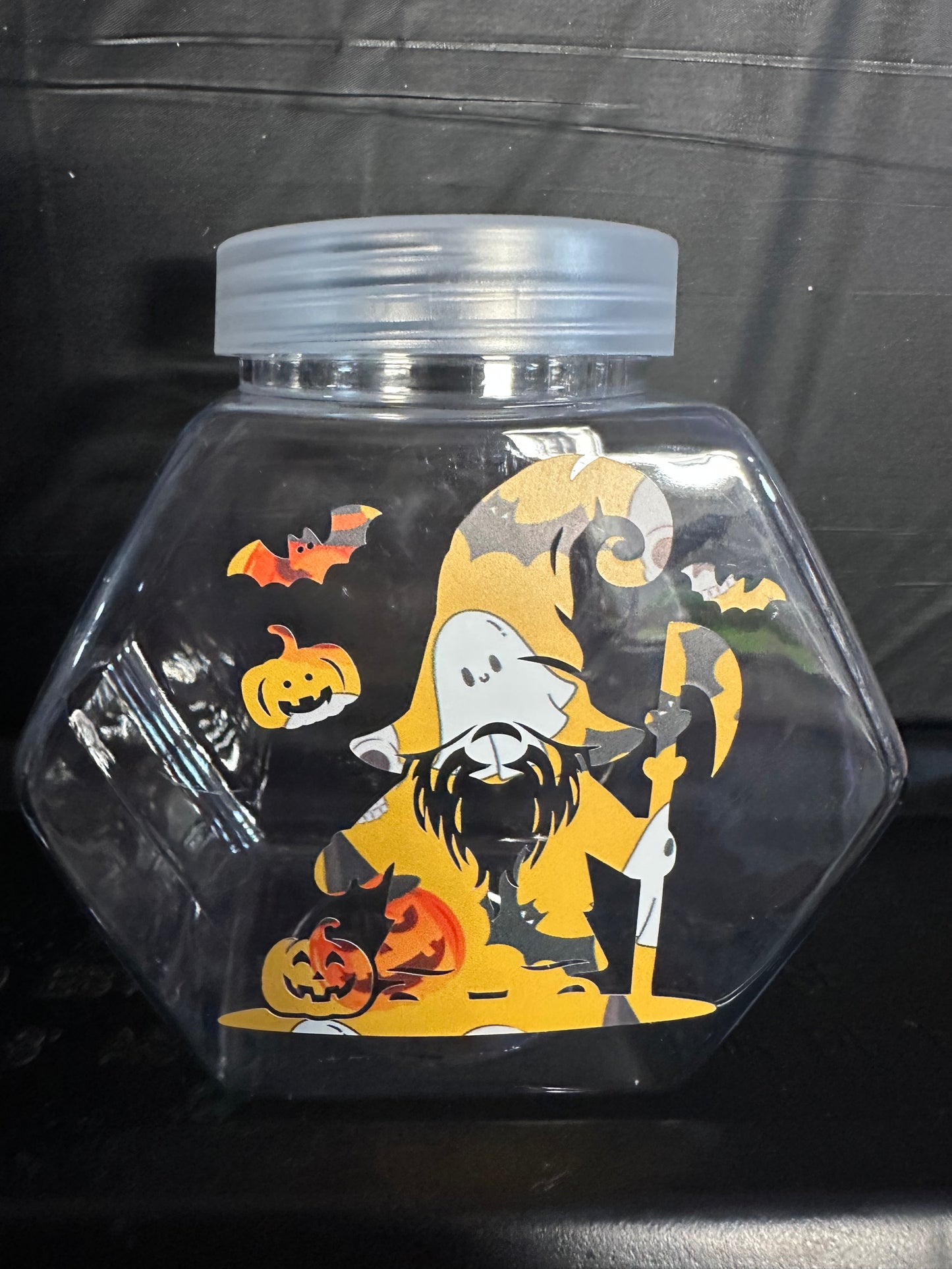 1 lb Hexagon Jar