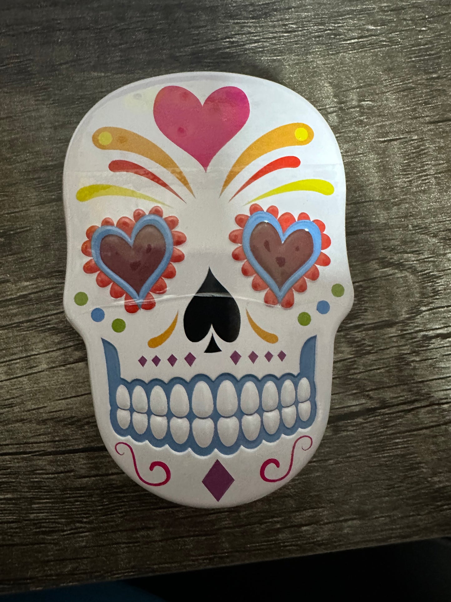 Halloween Sugar Skull Tin
