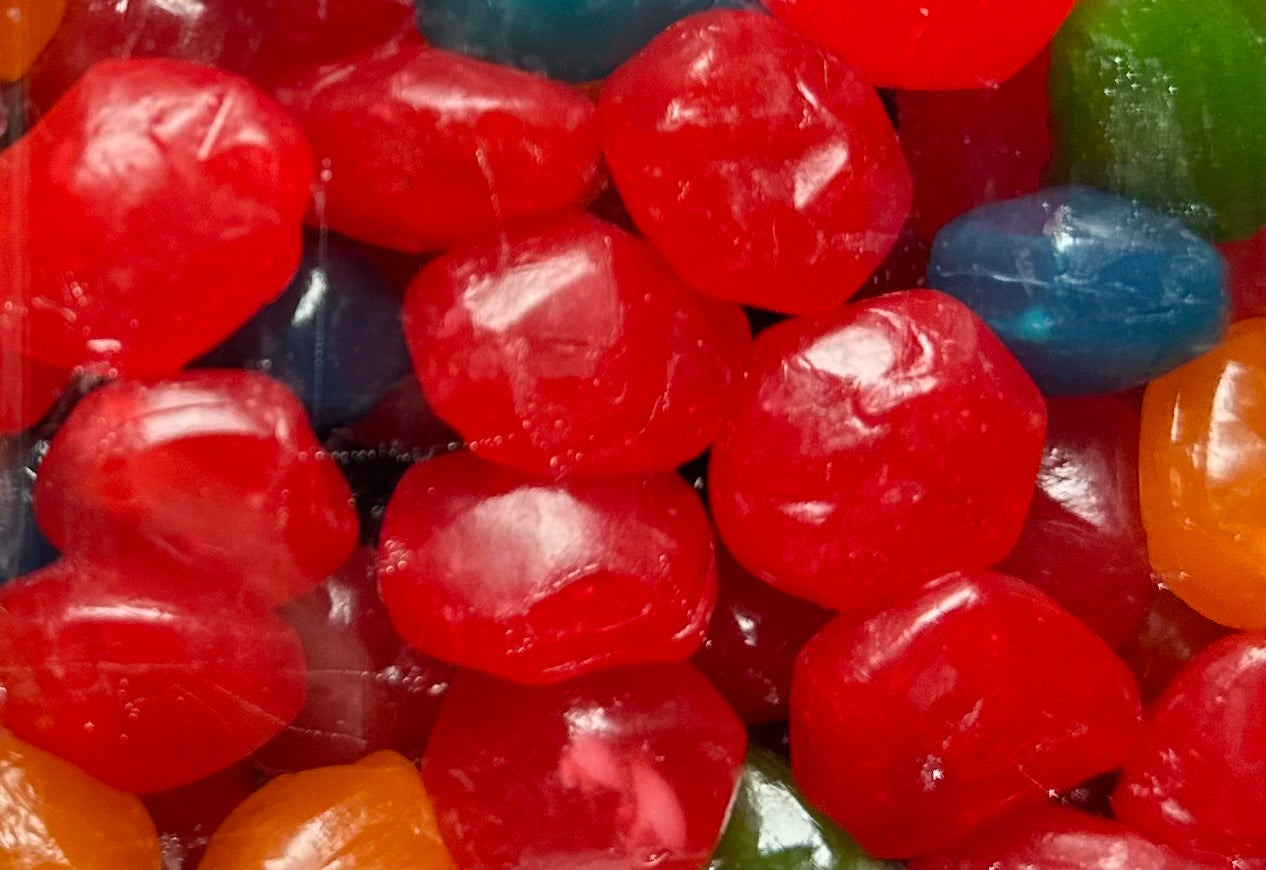 Cotton Candy Coated Pick N Mix and Bursts