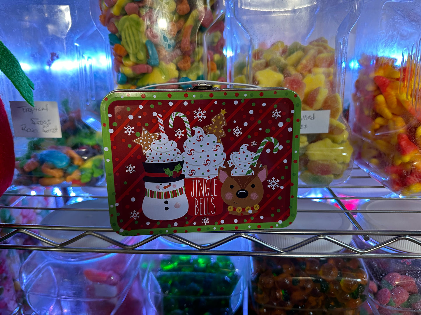 Christmas Snack Tins