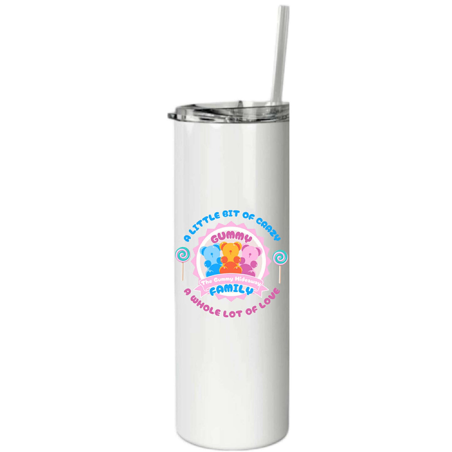 The Gummy Hideaway Tumbler and Mugs