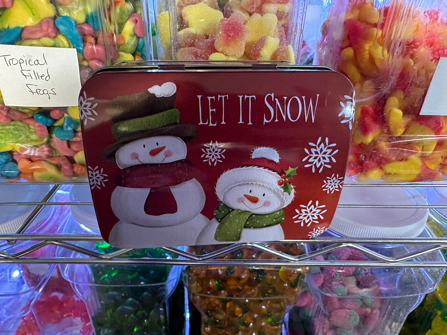 Christmas Snack Tins