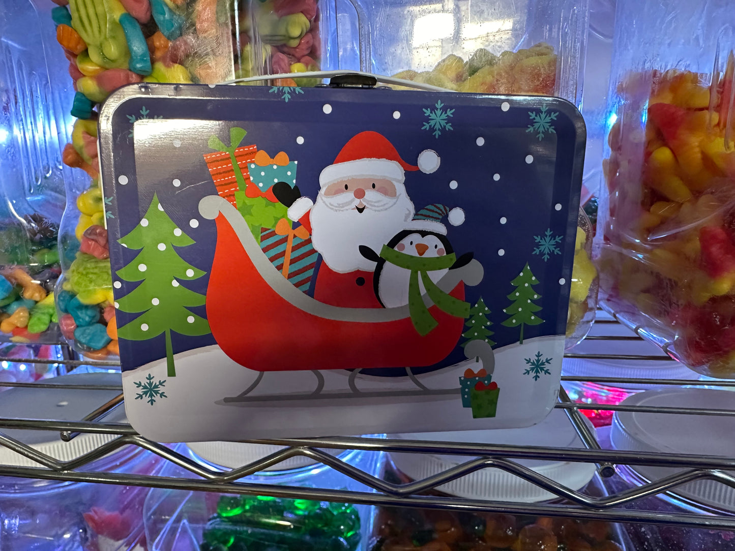 Christmas Snack Tins