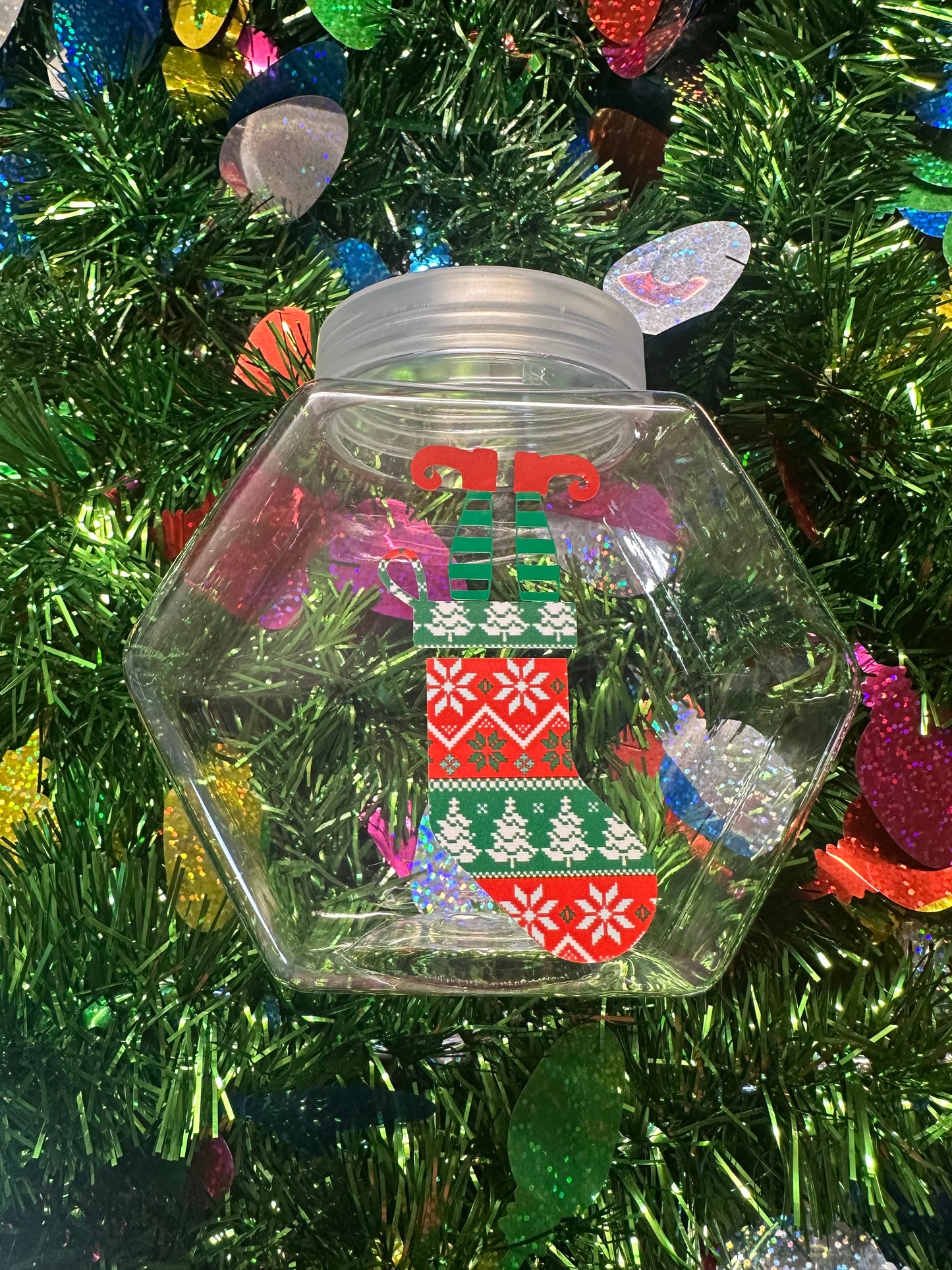 Christmas Gummy Containers