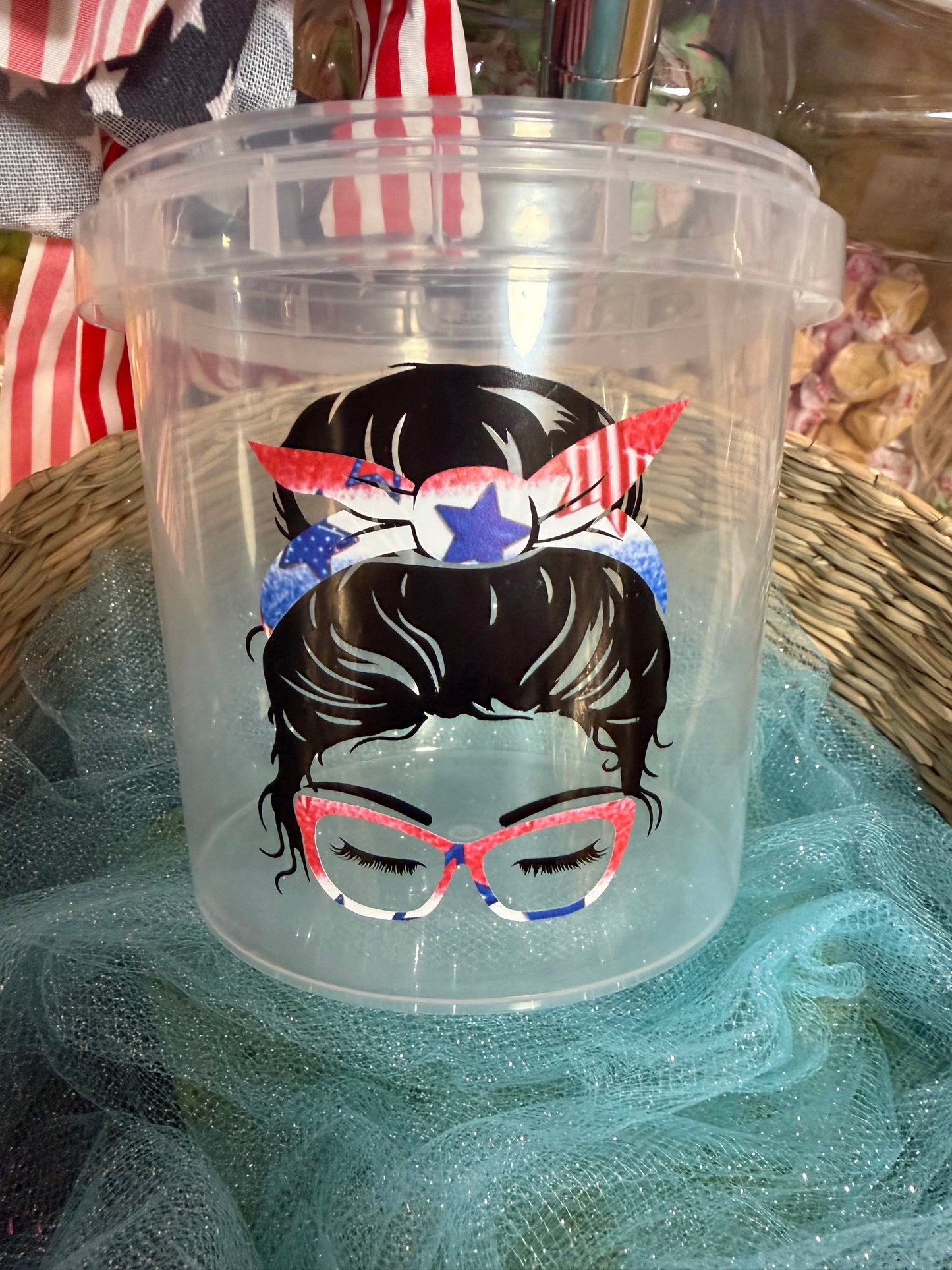 1 1/2 lb Summer and 4th of July Buckets