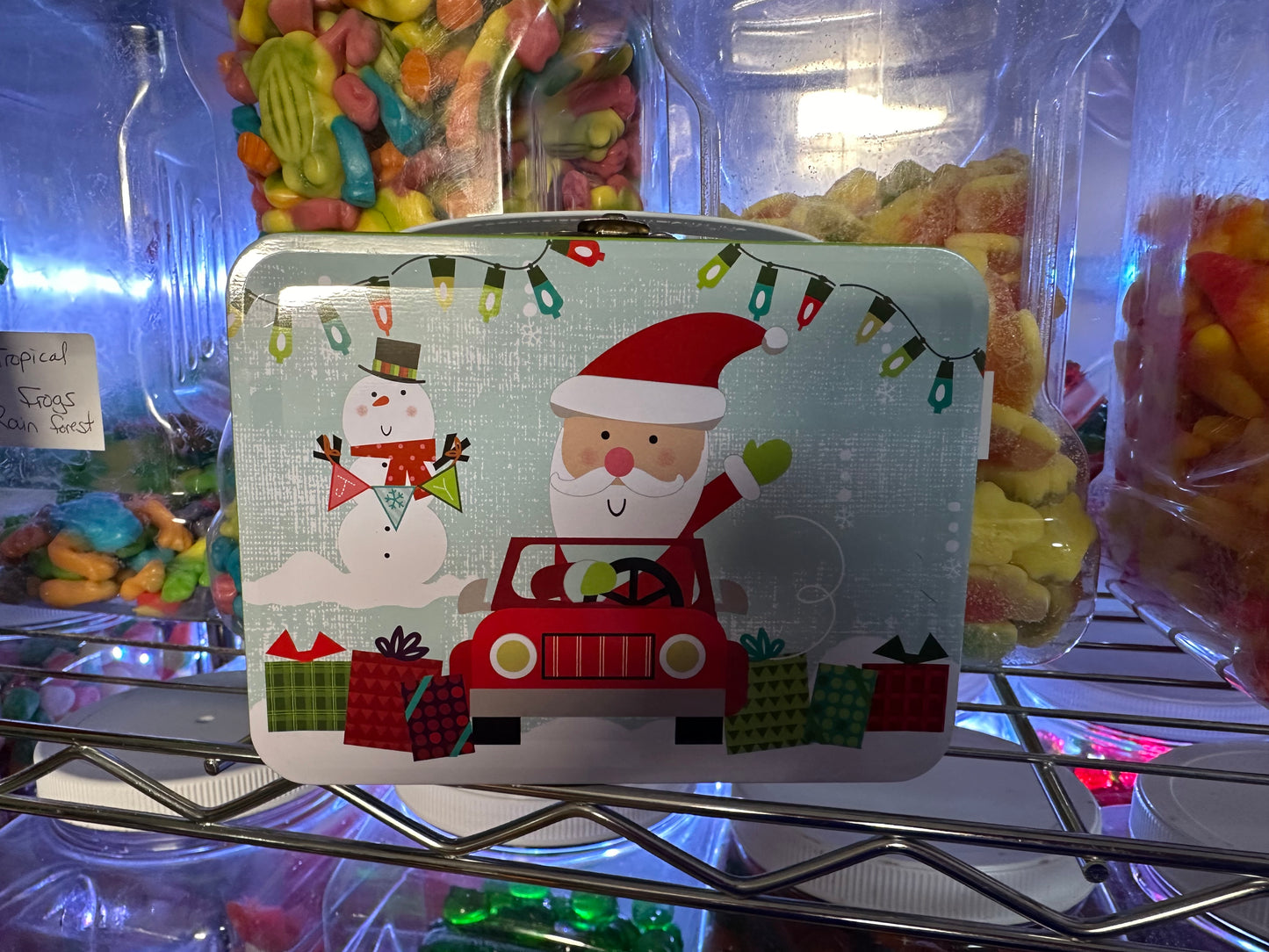 Christmas Snack Tins