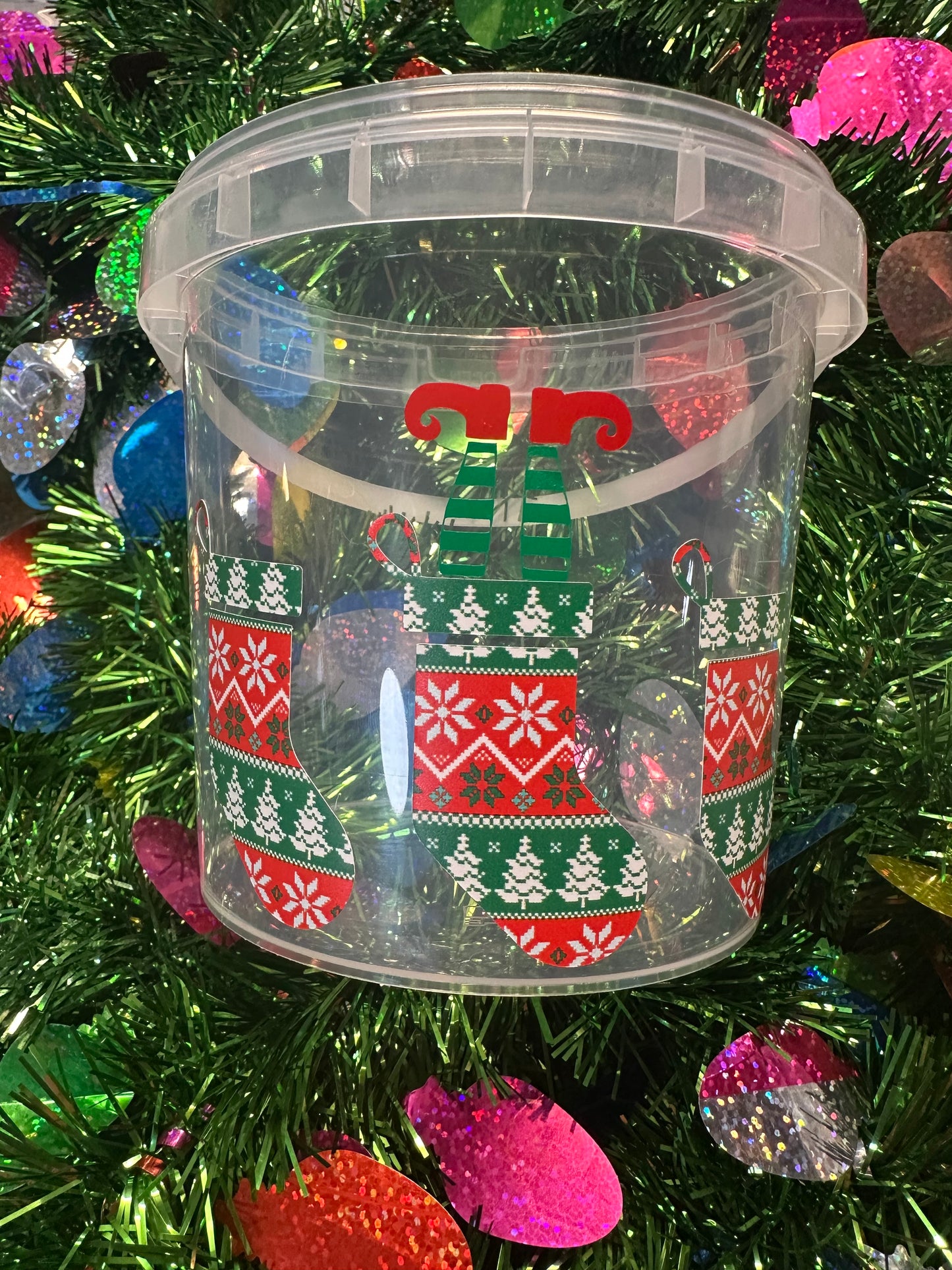 1 1/2 lb Christmas Gummy Bucket