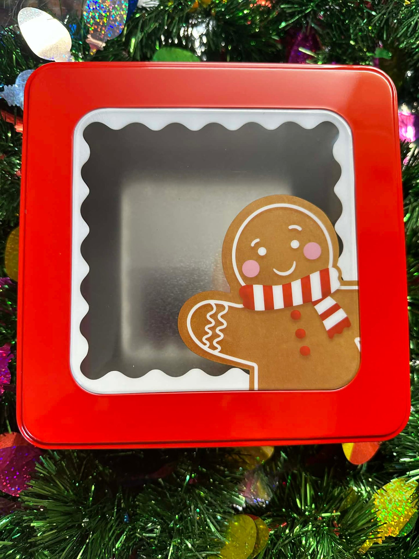 Christmas Snack Tins