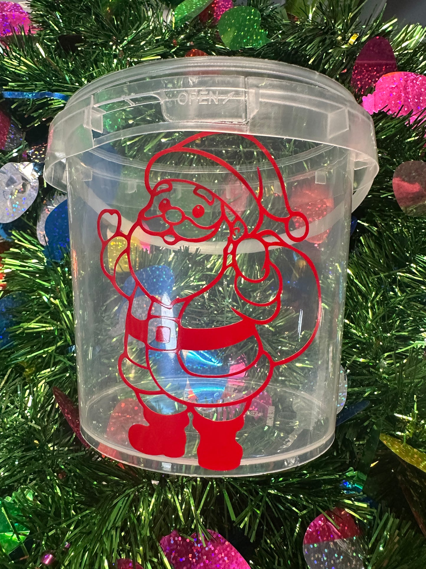 1 1/2 lb Christmas Gummy Bucket