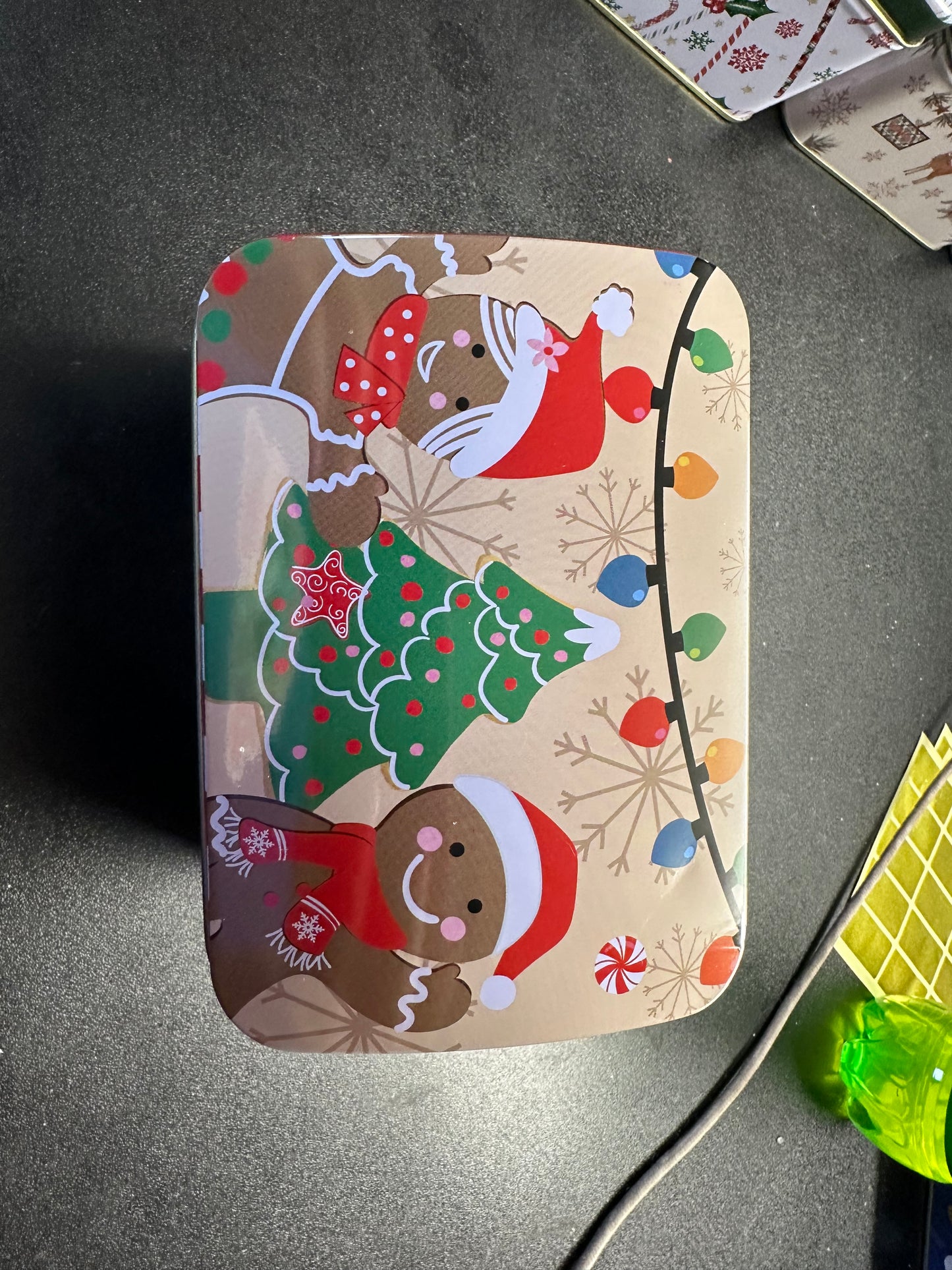 Christmas Snack Tins