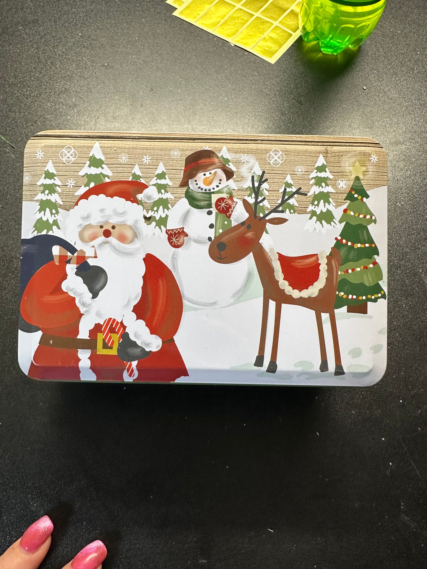 Christmas Snack Tins