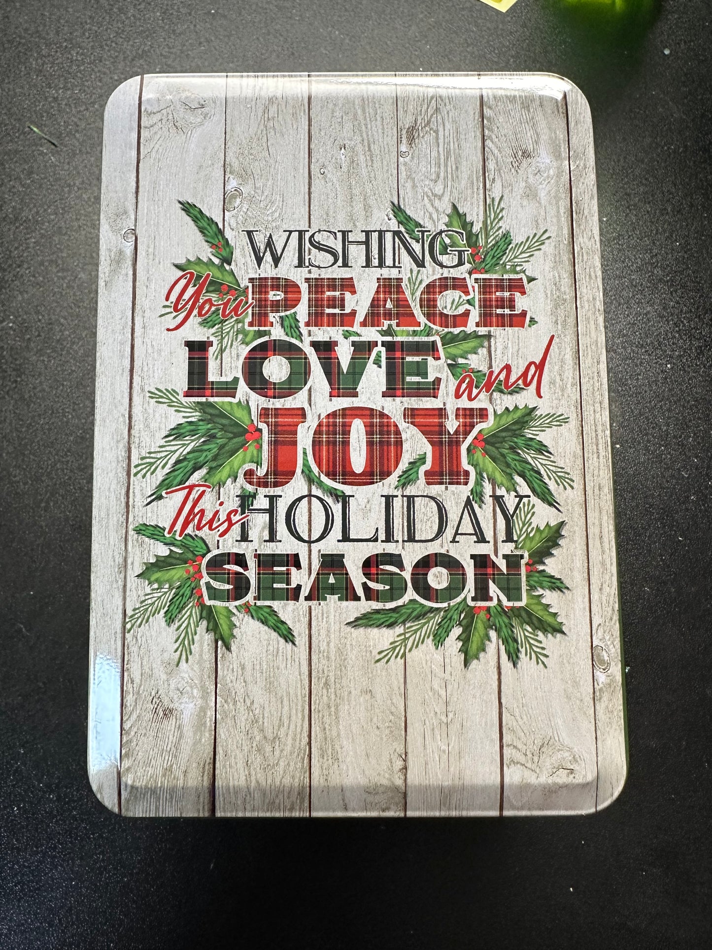 Christmas Snack Tins