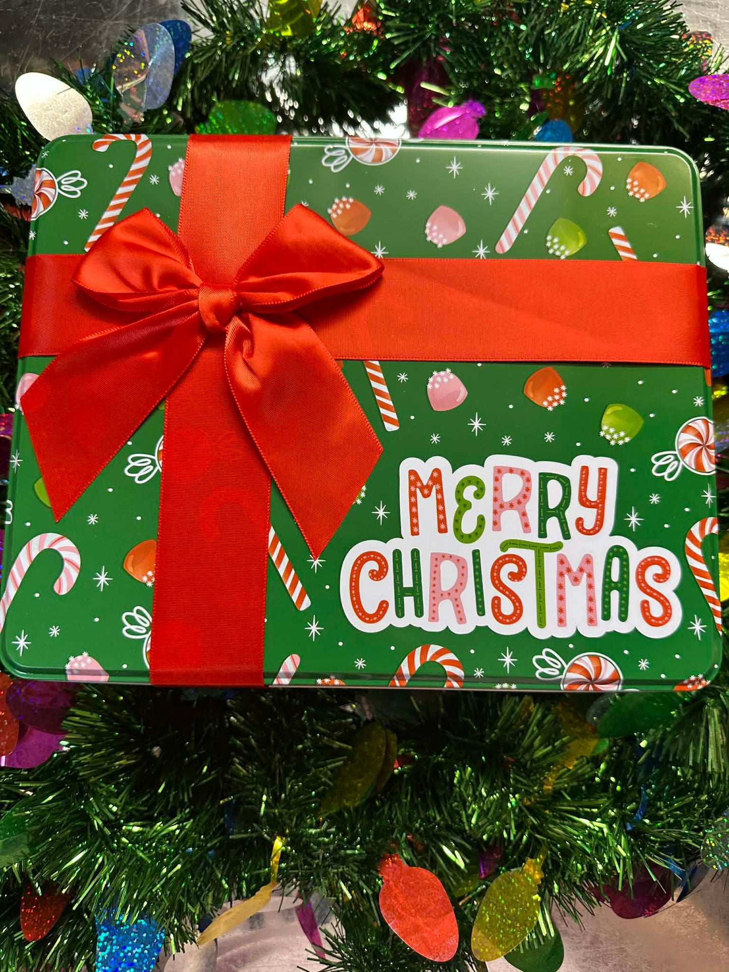 Christmas Snack Tins