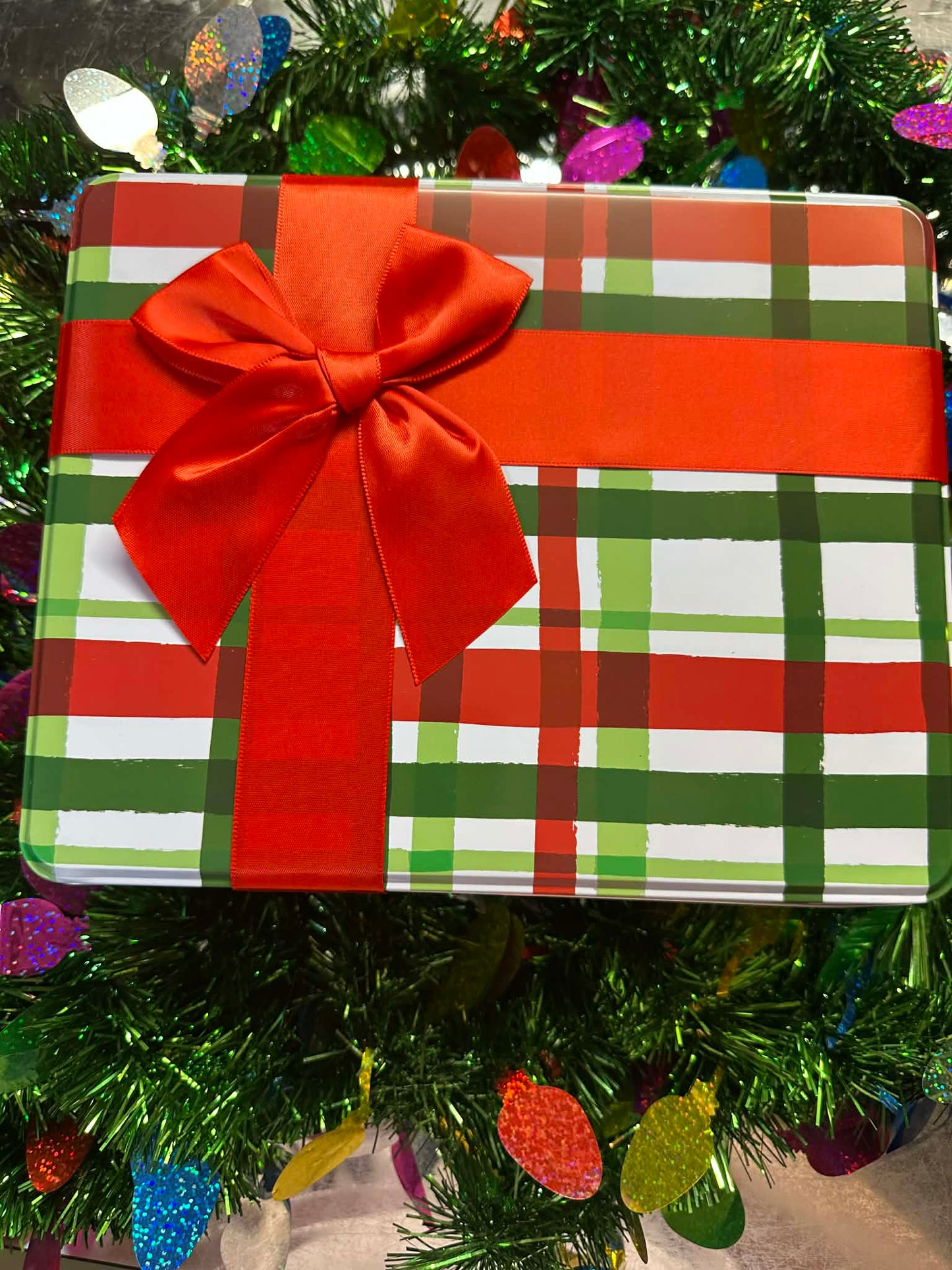 Christmas Snack Tins