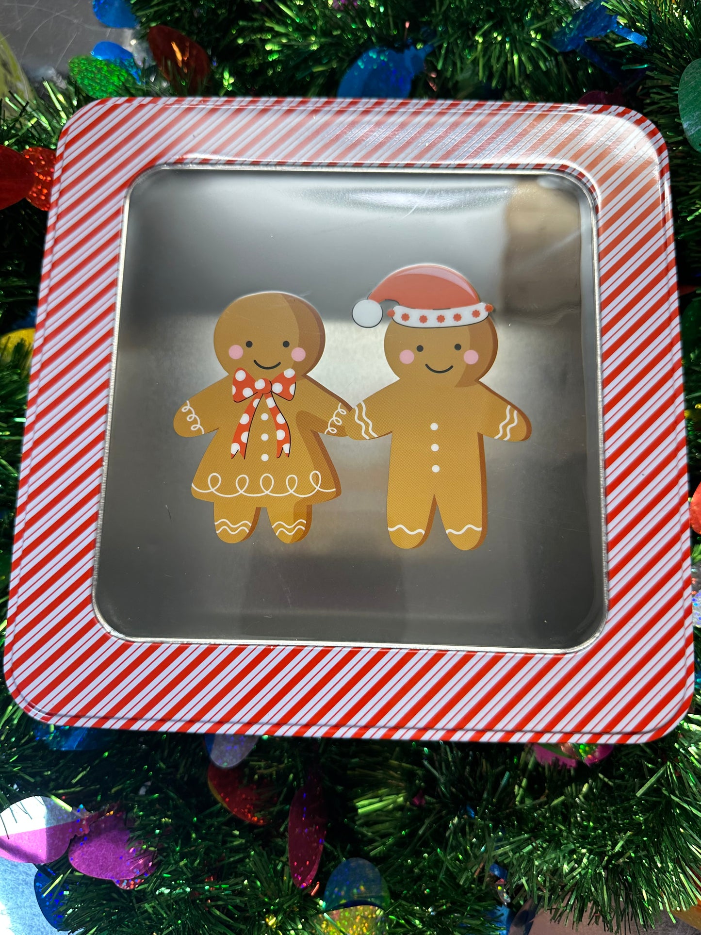 Christmas Snack Tins