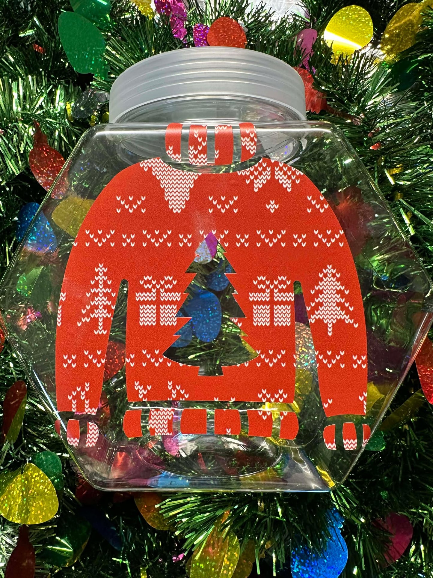 Christmas Gummy Containers