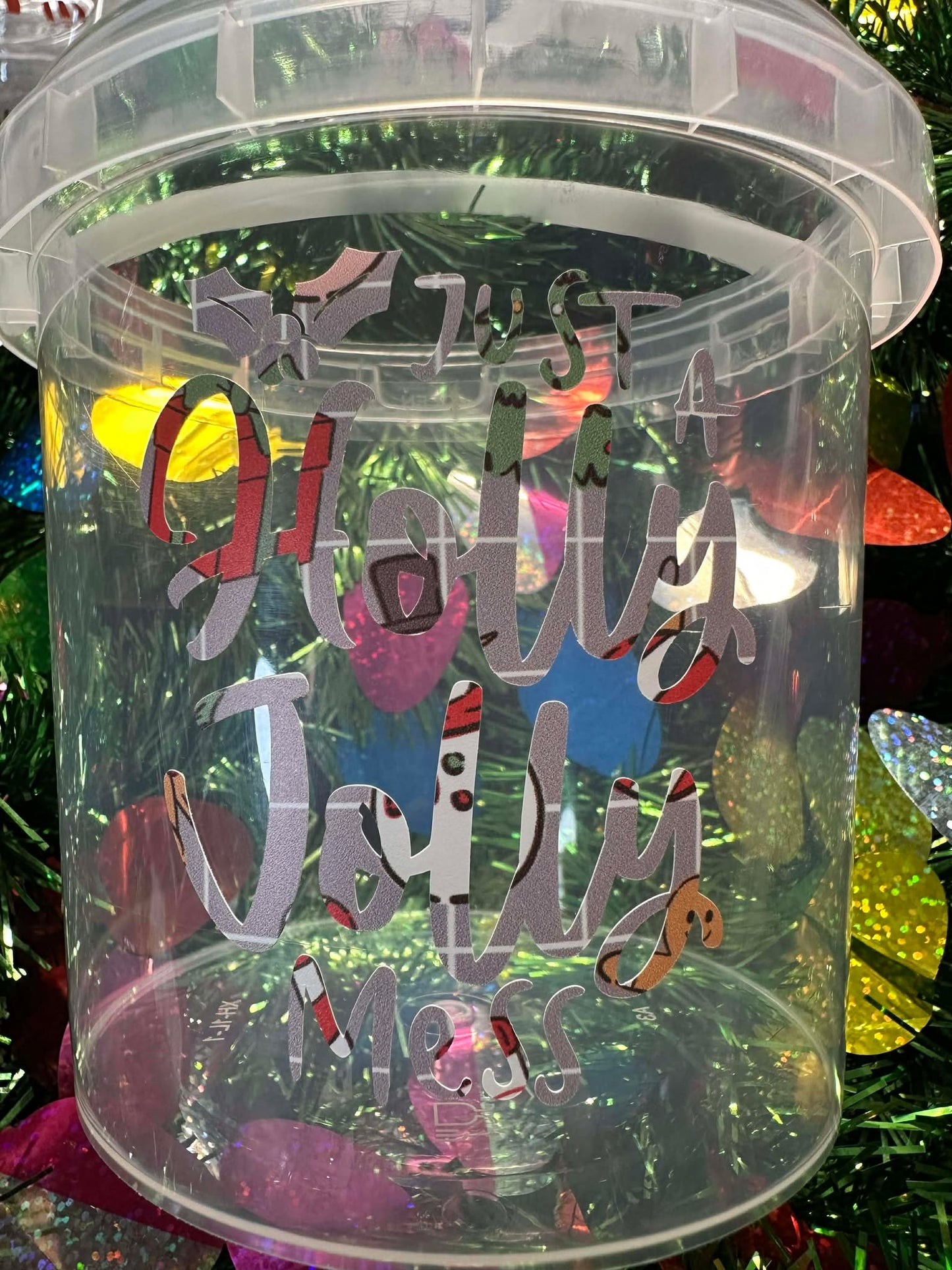 1 1/2 lb Christmas Gummy Bucket