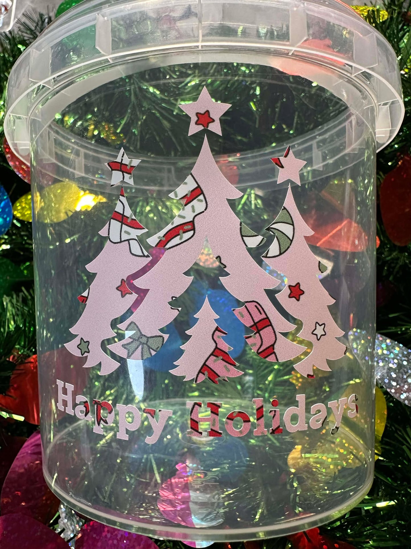 1 1/2 lb Christmas Gummy Bucket