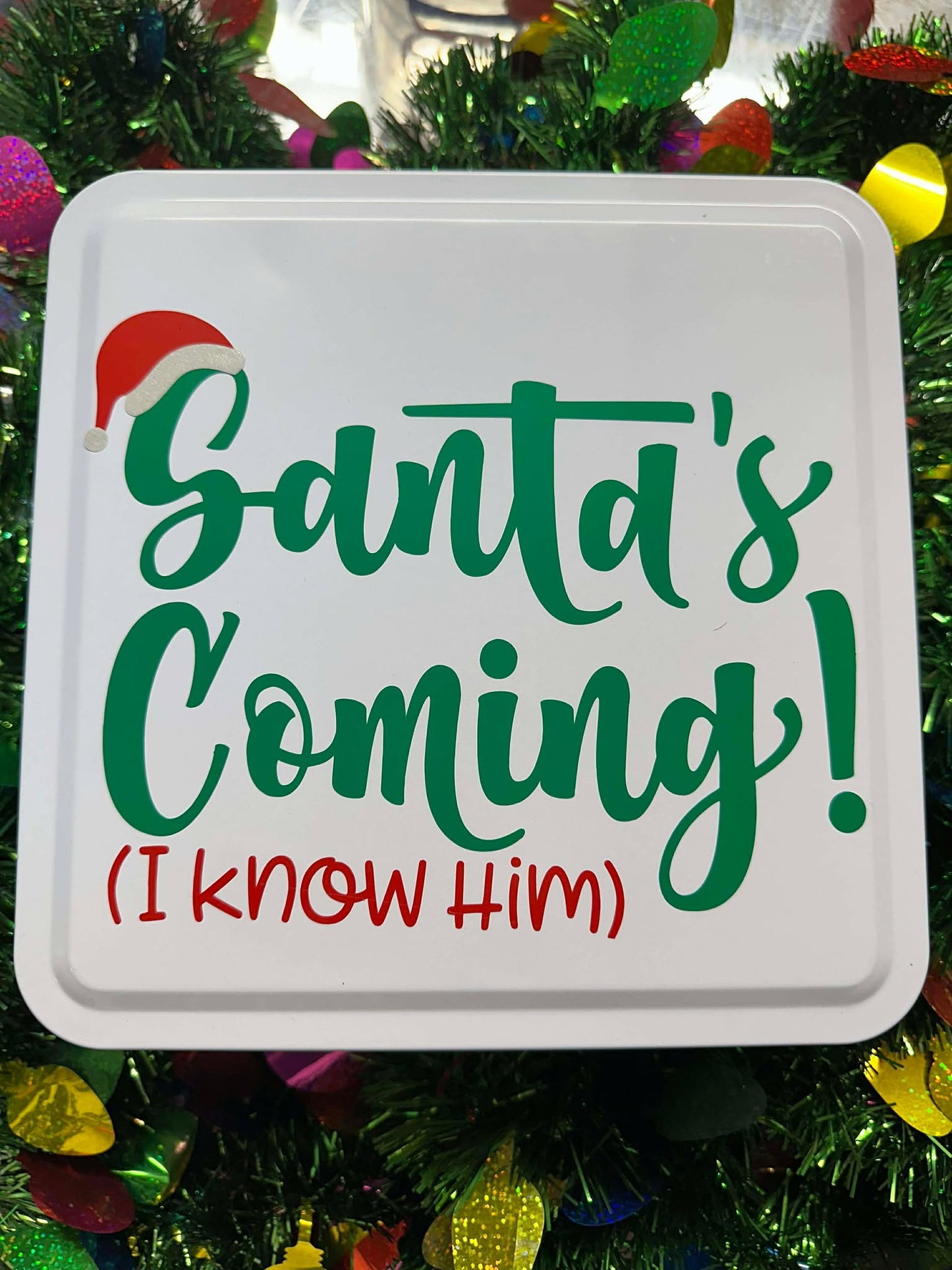 Christmas Snack Tins