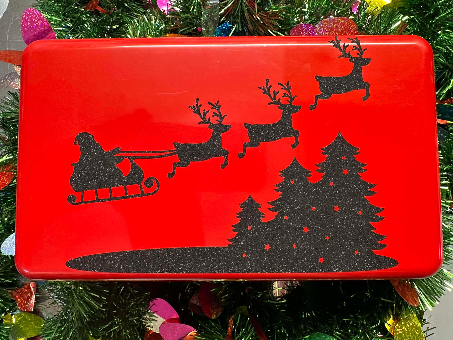 Christmas Snack Tins