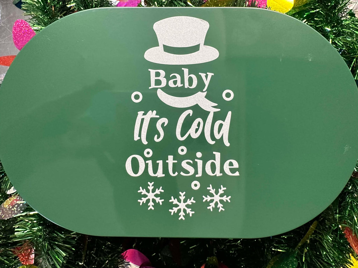 Christmas Snack Tins