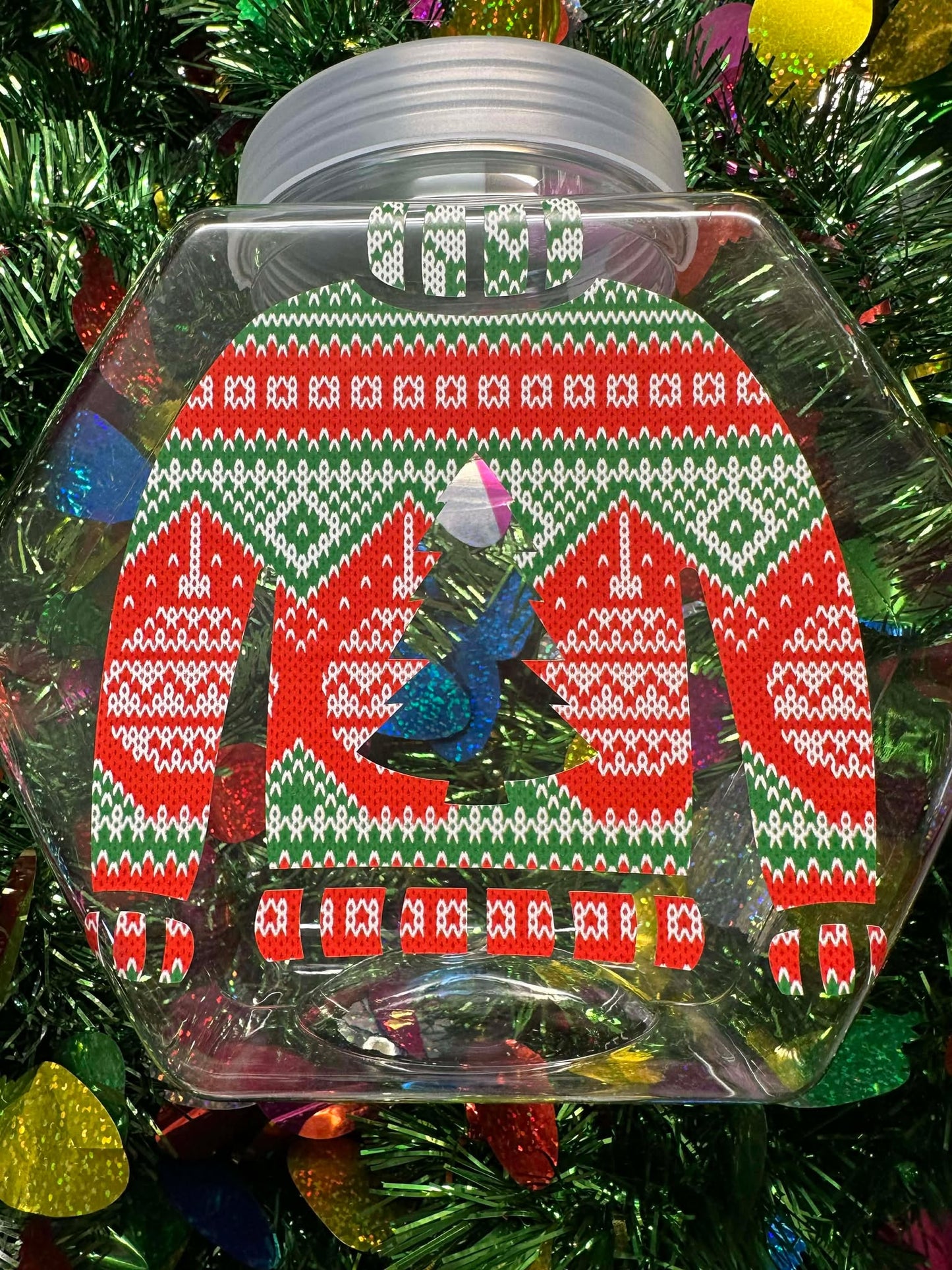 Christmas Gummy Containers