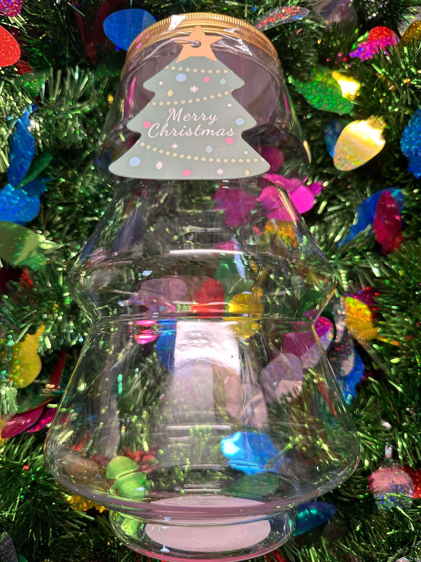 Christmas Gummy Containers