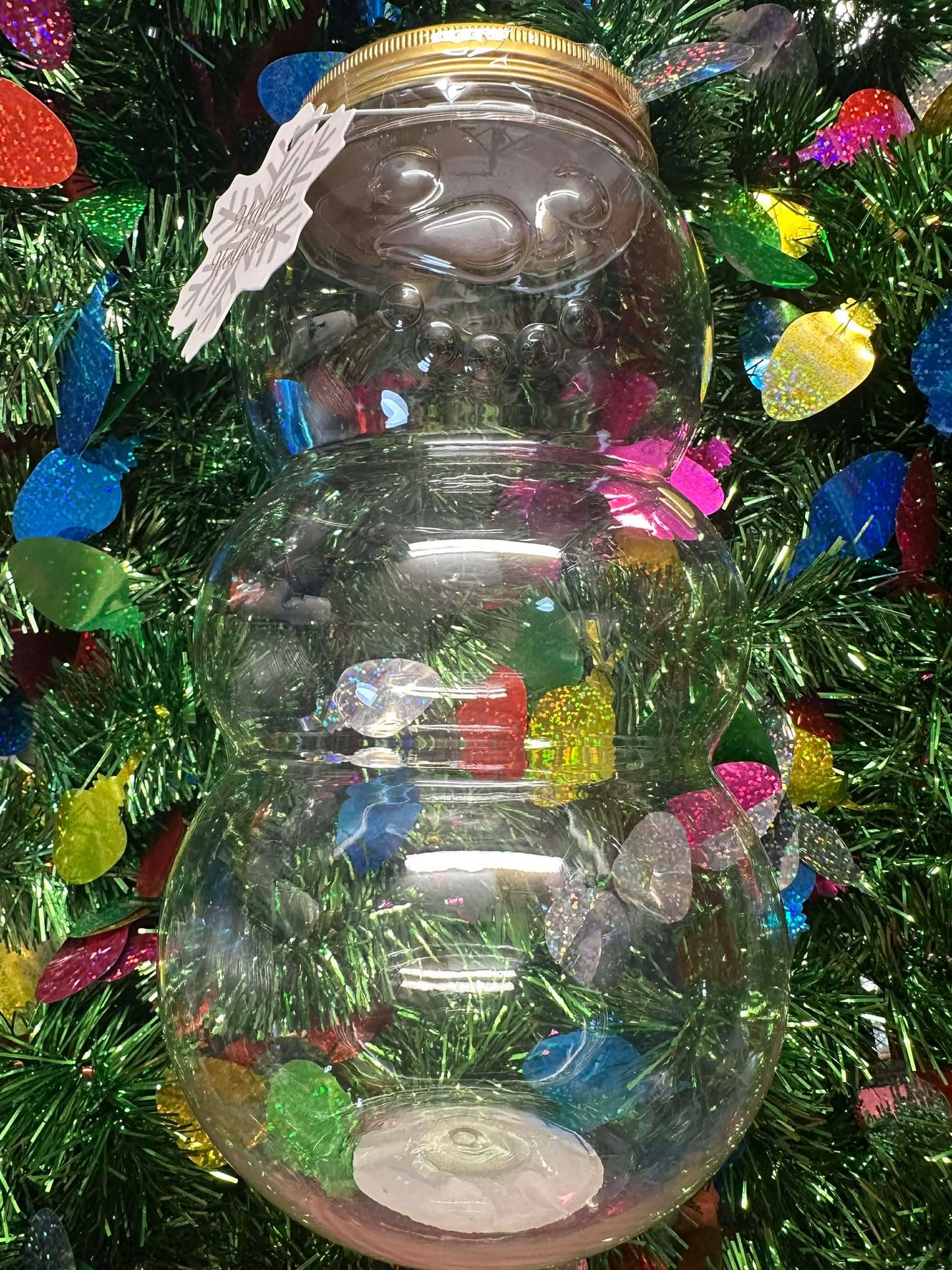 Christmas Gummy Containers