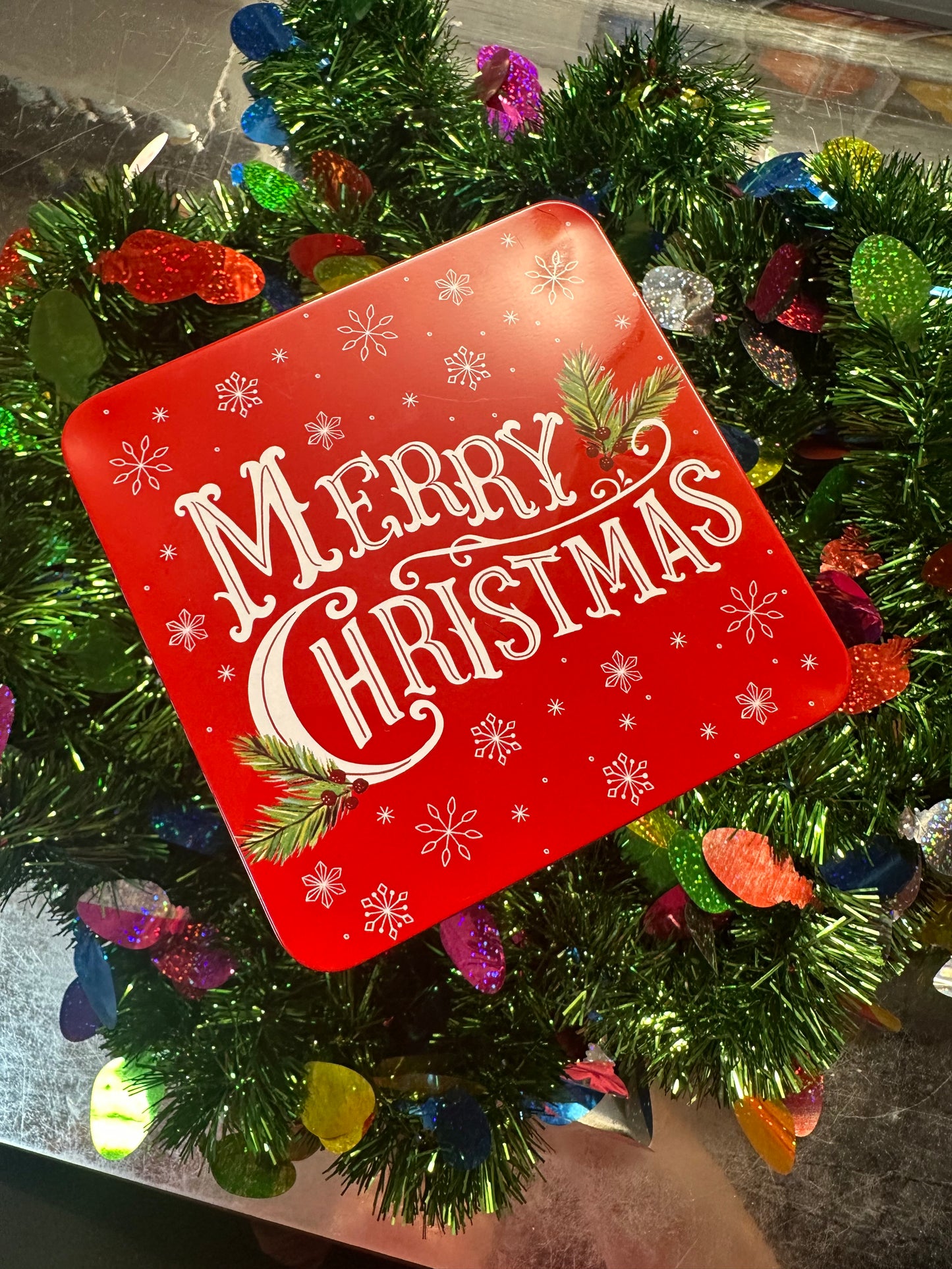 Christmas Snack Tins