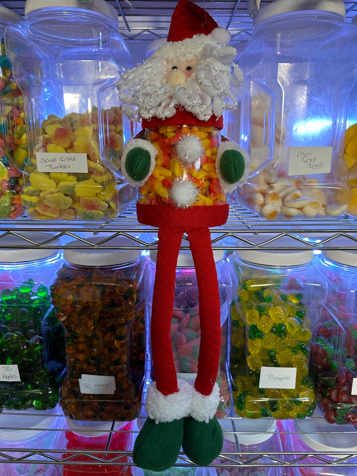 Christmas Gummy Containers