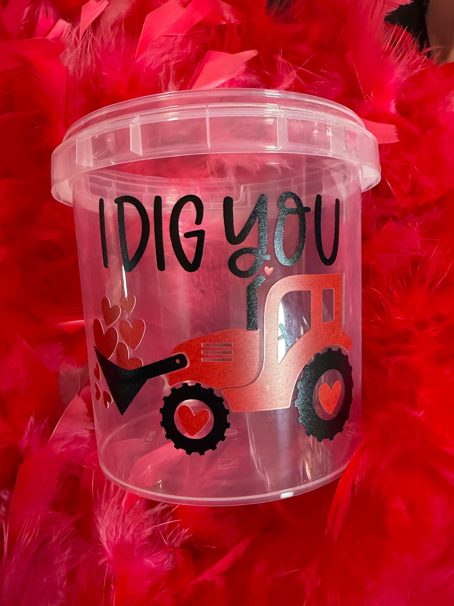 1 1/2 lb Valentine Gummy Bucket