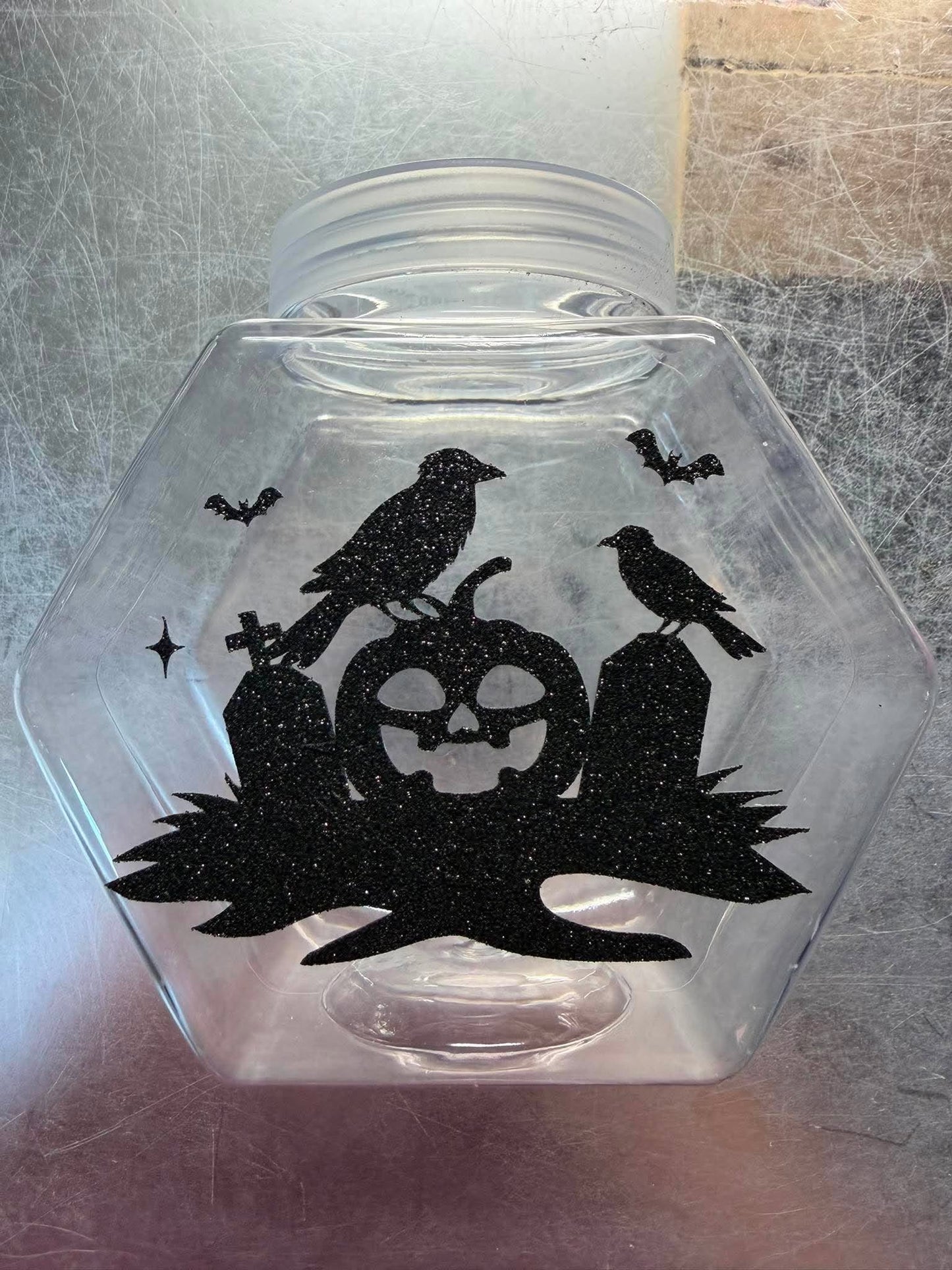 Halloween Gummy Jars