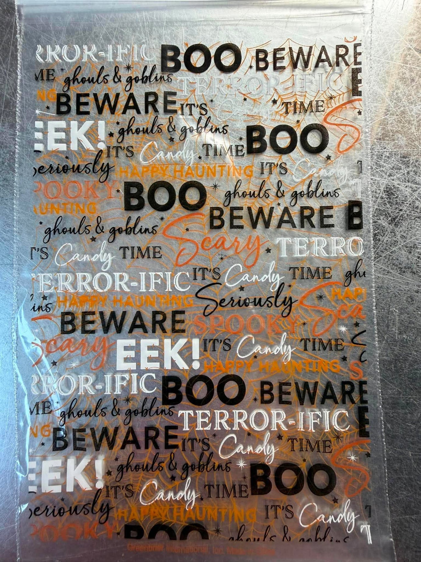Halloween Gummy Bags