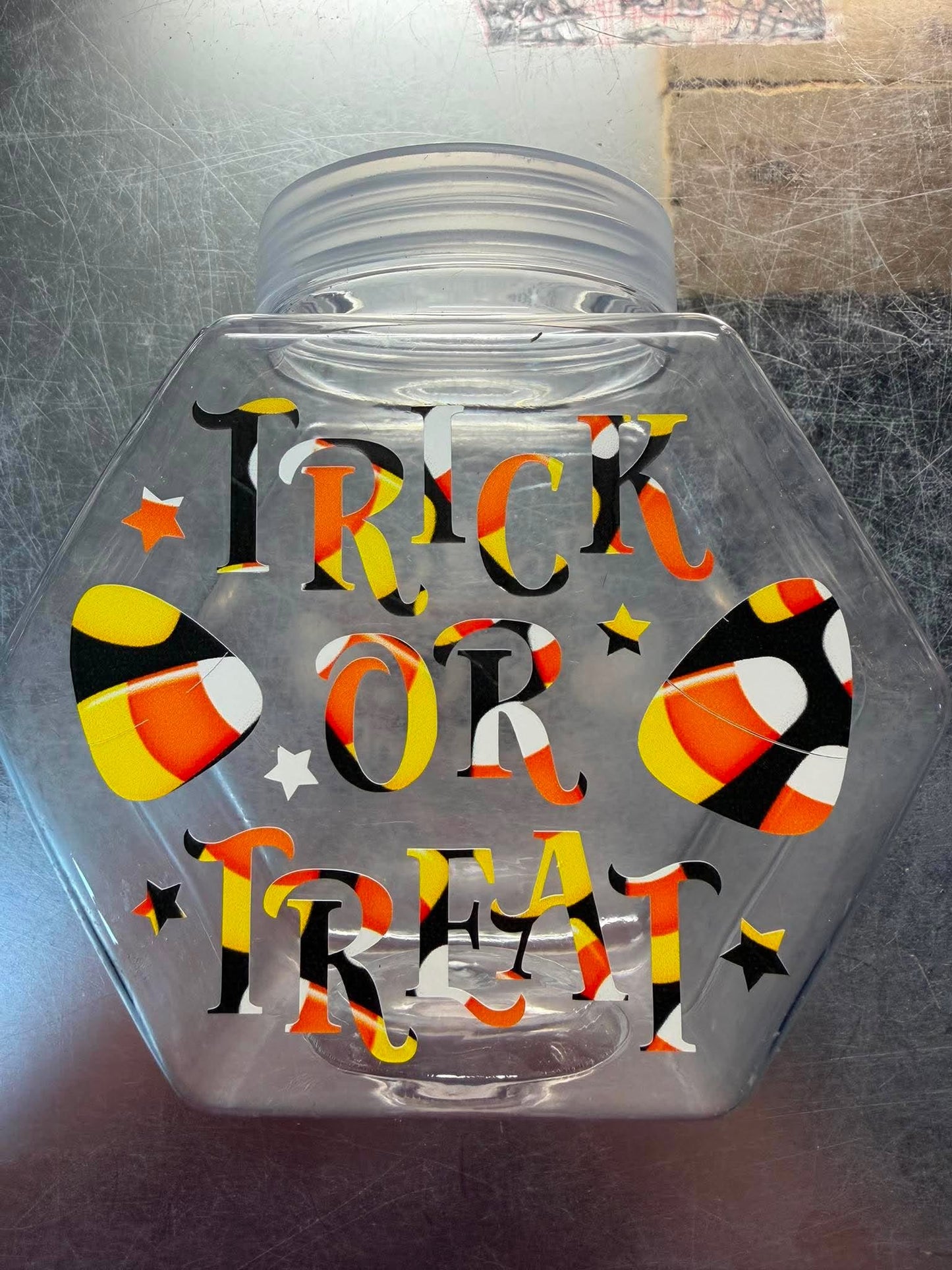 Halloween Gummy Jars