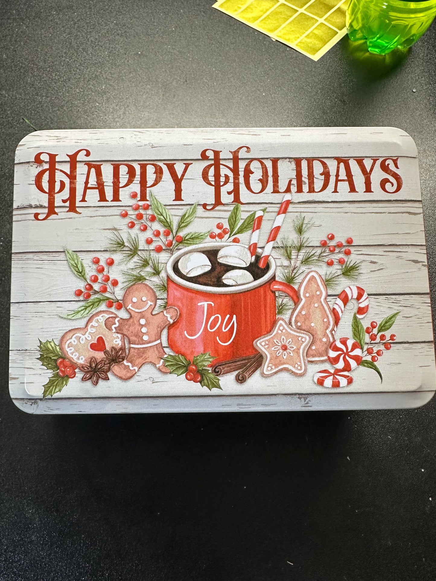 Christmas Snack Tins