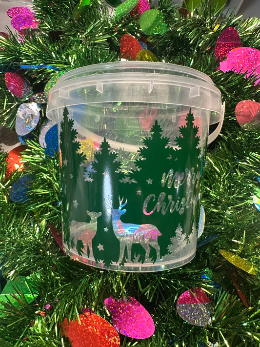 1 1/2 lb Christmas Gummy Bucket