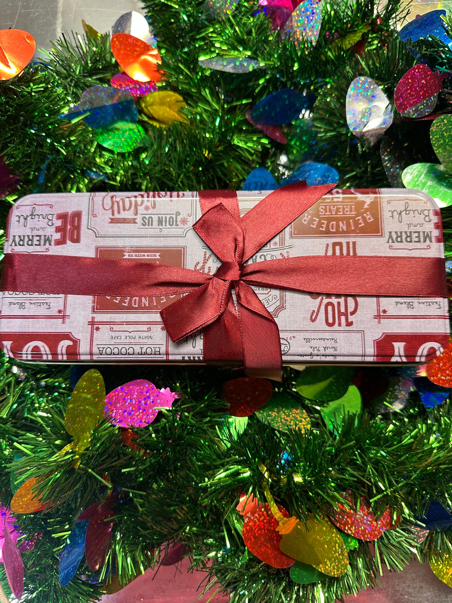 Christmas Snack Tins