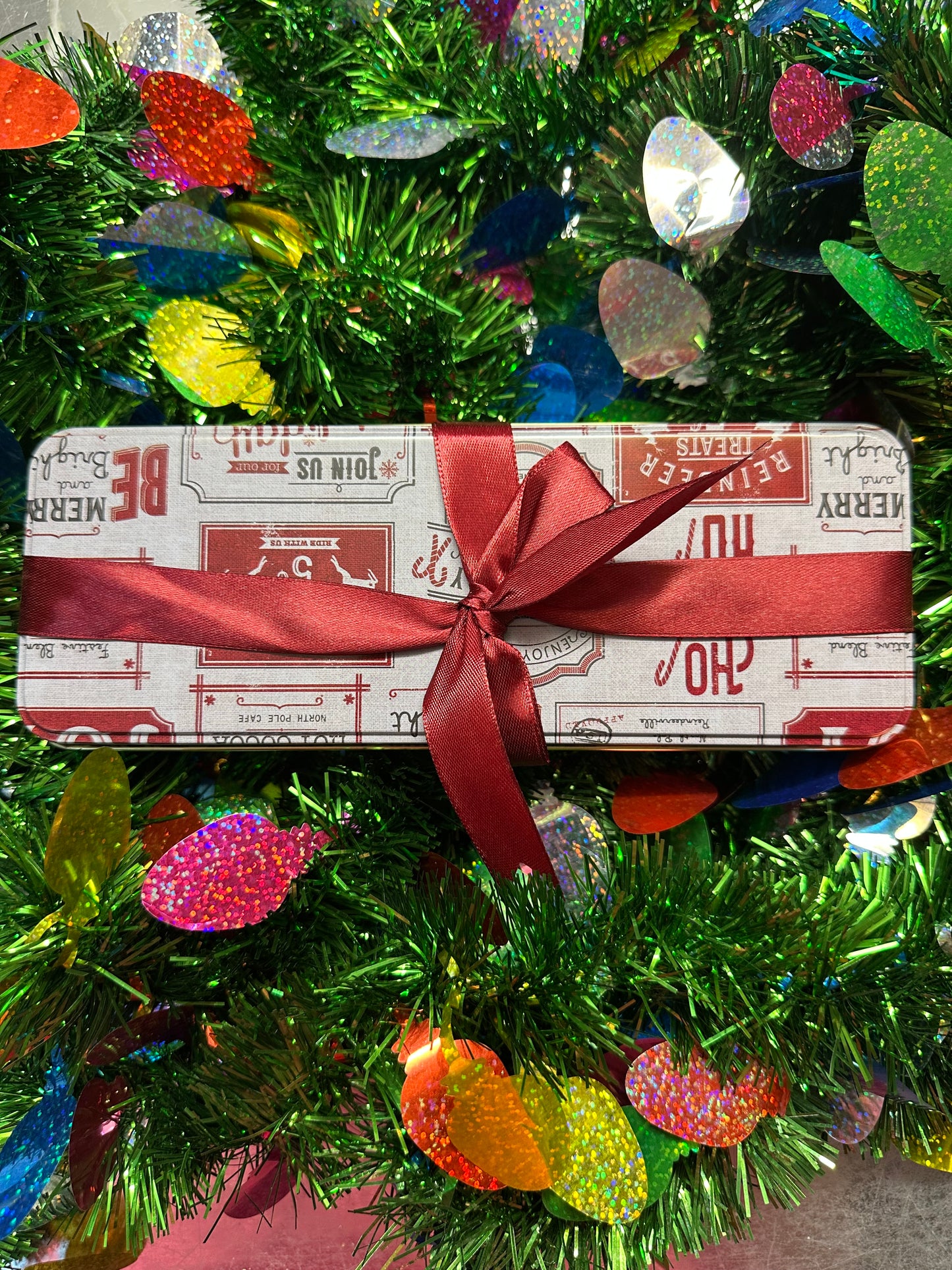 Christmas Snack Tins