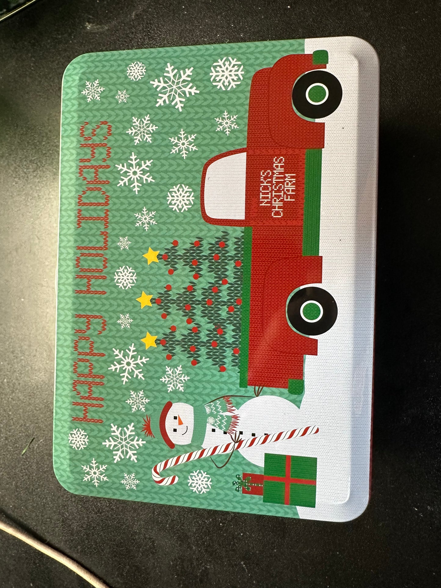 Christmas Snack Tins