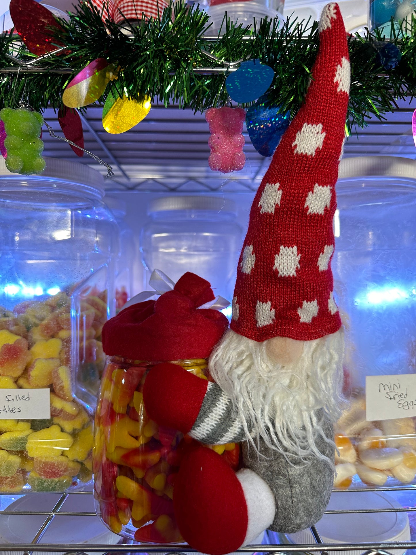 Christmas Gummy Containers