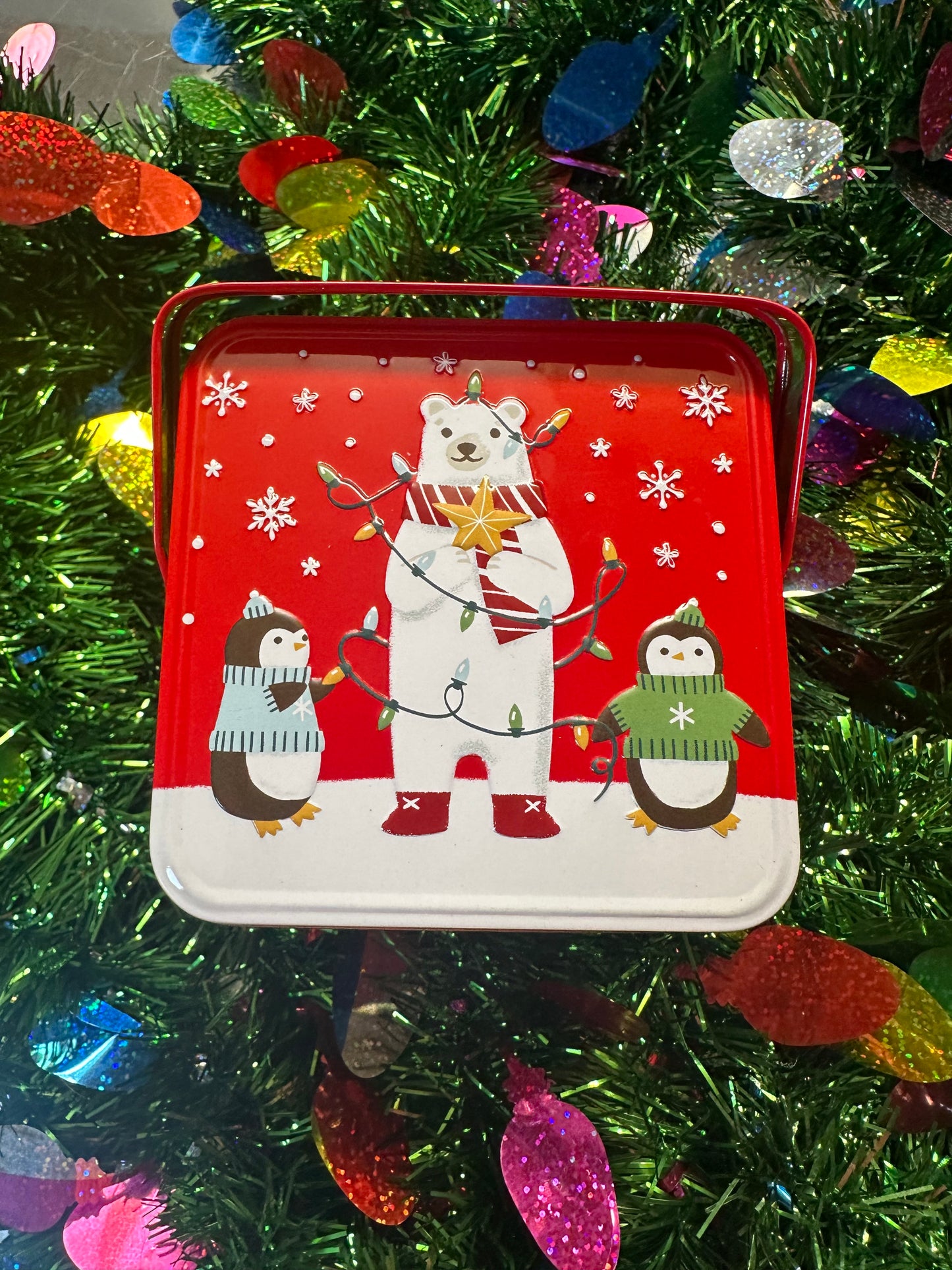 Christmas Snack Tins