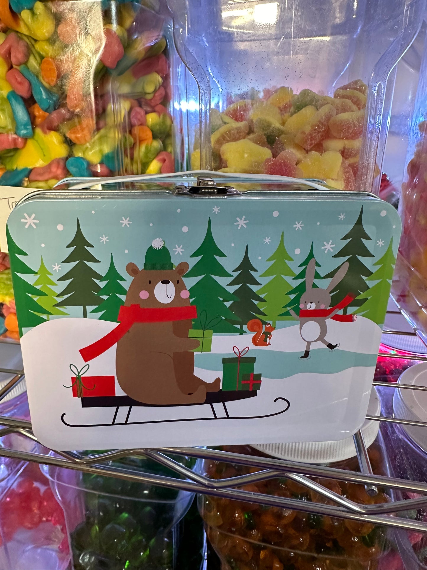 Christmas Snack Tins